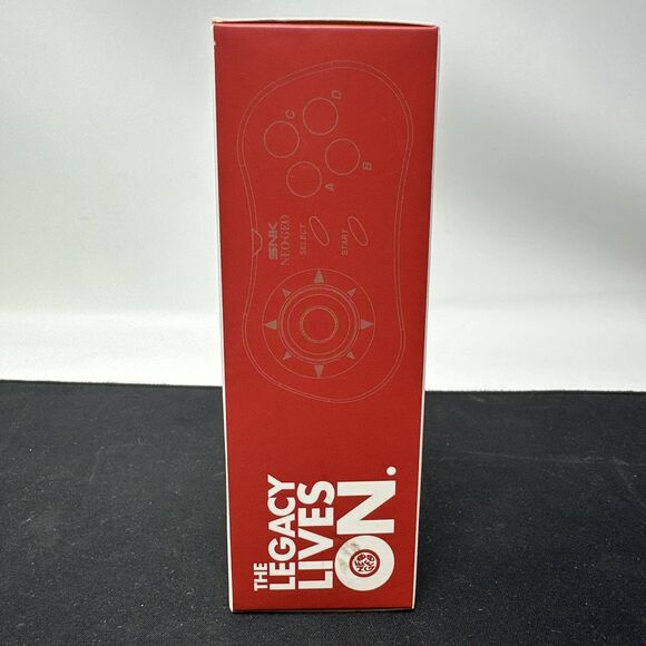 NeoGeo Mini Pad White SNK 40th Anniversary Controller for Mini & Pro New Sealed - Picture 2 of 5